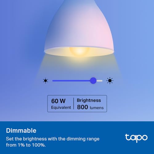 Multicolor Dimmable Smart Light Bulbs