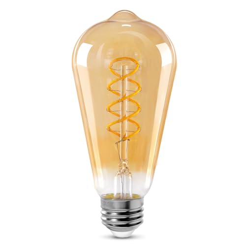 ST64 LED E26 Vintage Edison Light Bulbs