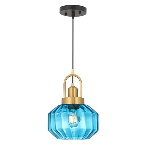 9in Mid Century Modern Pendant Light