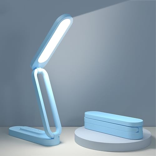 LED Desk Lamp for Office Home & Battery Operated Lamp Rechargeable Lamp Foldable & Portable Light