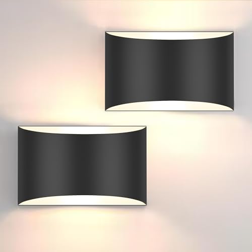 Modern LED Wall Sconces (2 Count)
