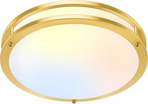 16in 50W LED Flush Mount Ceiling Light 5600lm Super Bright