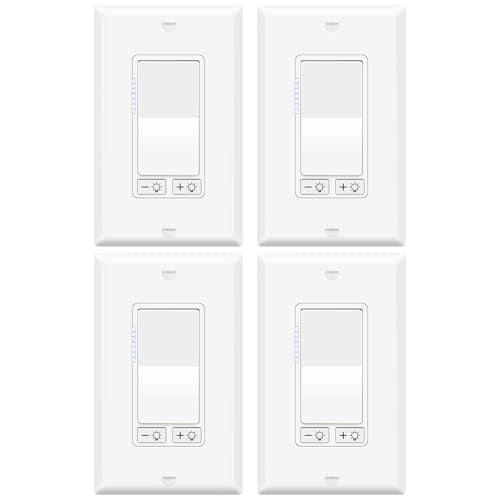 4 Pack Dimmer Switch for LED Lights (4 Count)