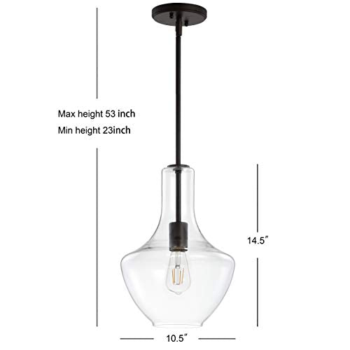 Watts Schoolhouse 10.5" Pendant Light