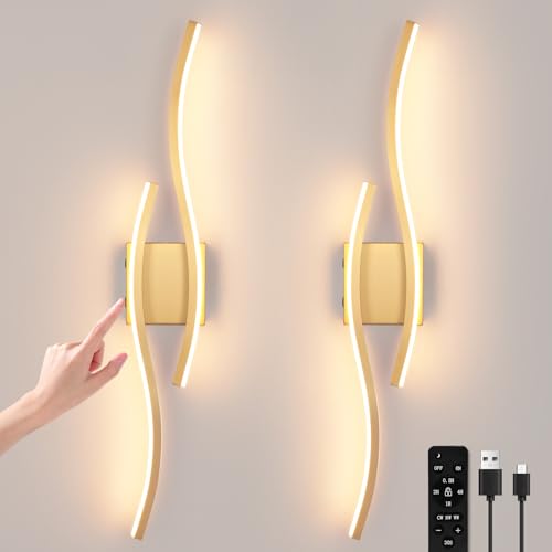 Modern LED Wall Sconce Set of Two (2 Count)