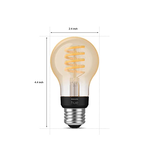 Smart 40W A19 Filament LED Bulb (2 Count)