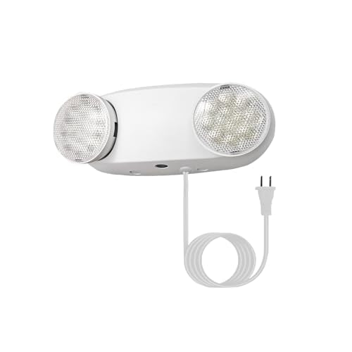 LED Emergency Lights with Battery Backup