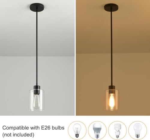 Black Pendant Lights Kitchen Island