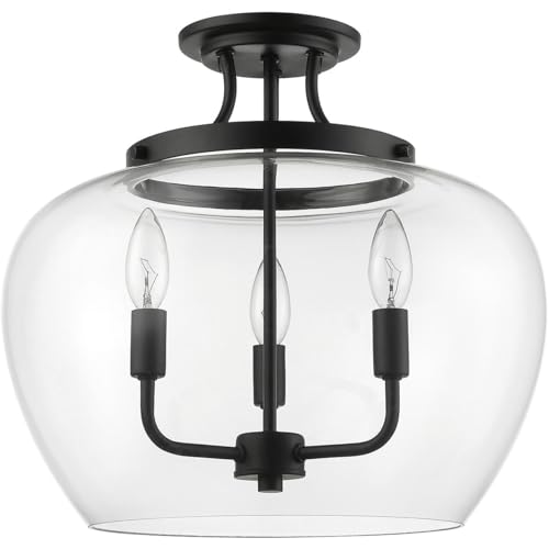 3 Light Semi Flush Mount 473SF