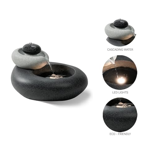 13.39" H Outdoor Water Fountain Made with Eco
