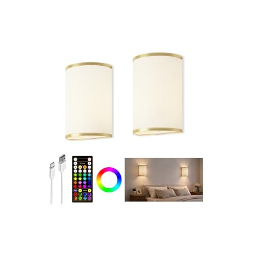 Battery Operated Wall Sconce (2 Count)