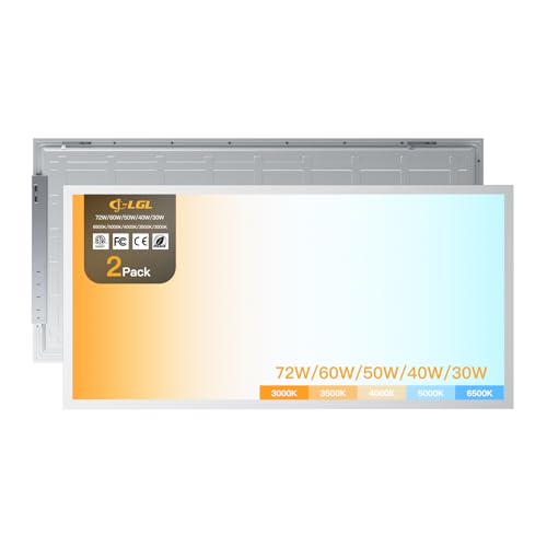 2x4 LED Flat Panel Light (2 Count)