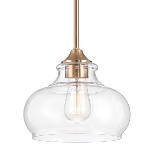 Harlow 9" Modern Schoolhouse Pendant Light for Ktichen Island