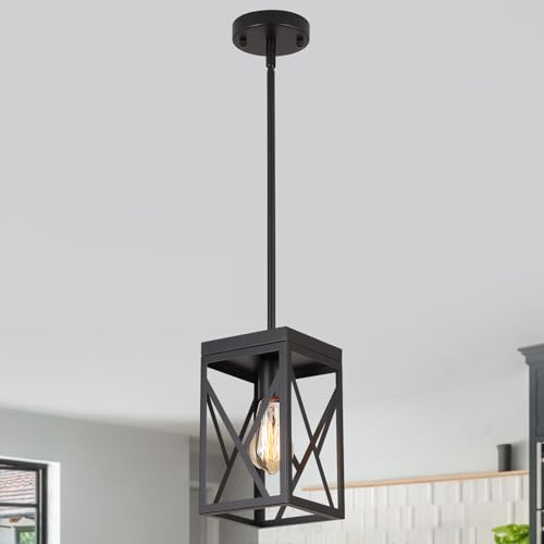 Rustic Farmhouse Metal Pendant Light Fixture One