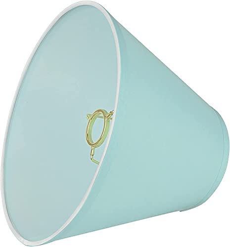 58927A Empire Uno Lamp Shade in Aquamarine