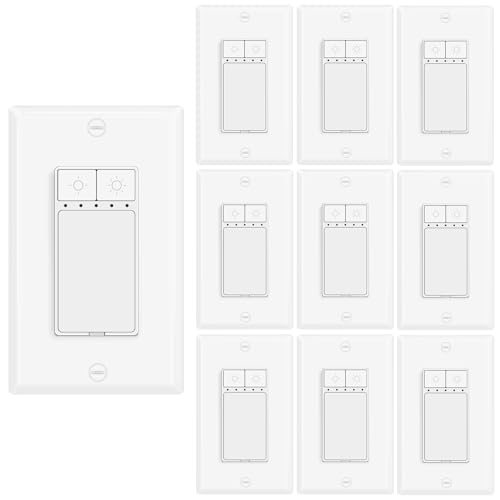10 Pack Dimmer Light Switch (10 Count)