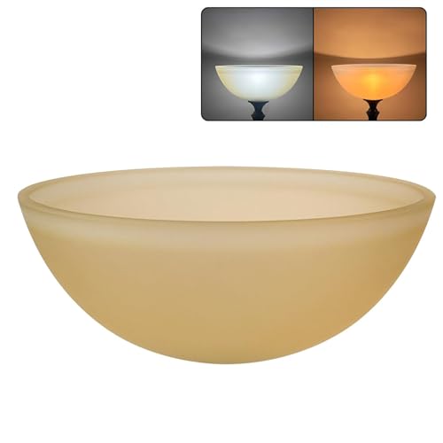 Glass Lamp Shade Replacement for Torchiere Floor Lamps
