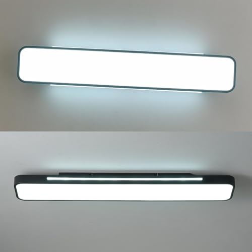 Modern LED Ceiling Light with Remote 39in Flush Mount Light Fixture