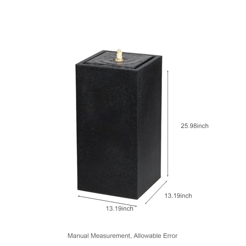 25.98” H Outdoor Water Fountain Made with Eco