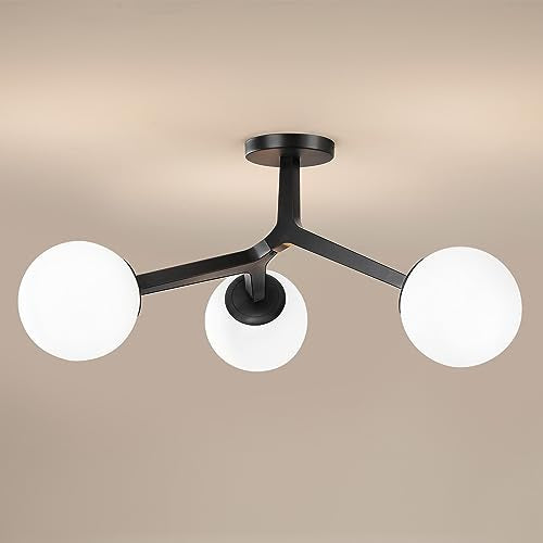 Semi Flush Mount Ceiling Light Fixture 3
