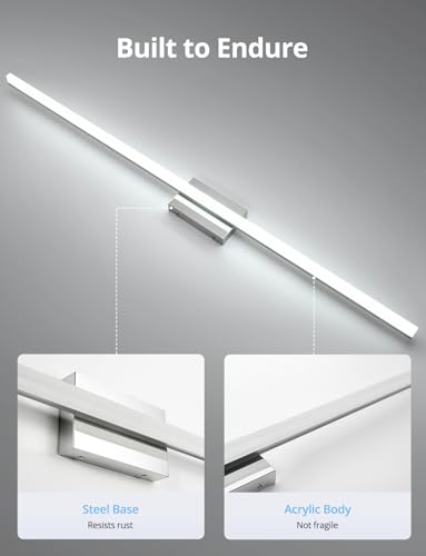 Bathroom Vanity Light Fixtures Above Mirror