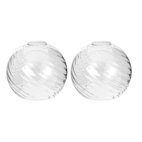 2 Pack Lamp Globe Glass Shade (2 Count)