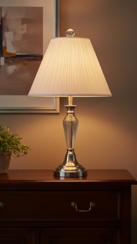 33136 Mushroom Pleated Traditional Spider Lamp Shade