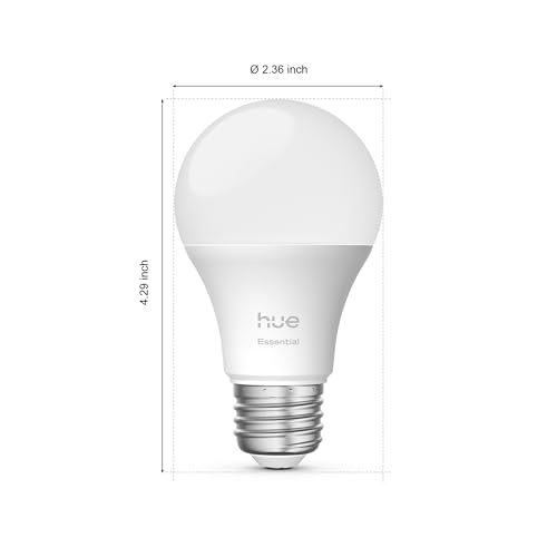 Essential Smart LED A19 Bulb (4 Count)