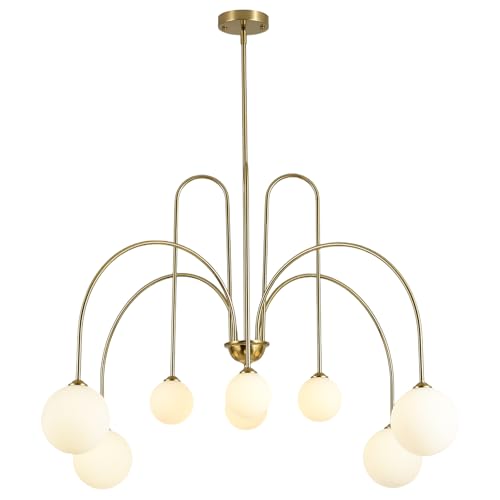 Gold Sputnik Chandelier