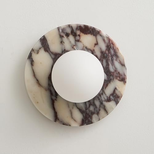 7.9 inch Natural Marble Wall Sconce