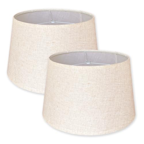 Large Drum Lamp Shades Set of 2 (2 Count)