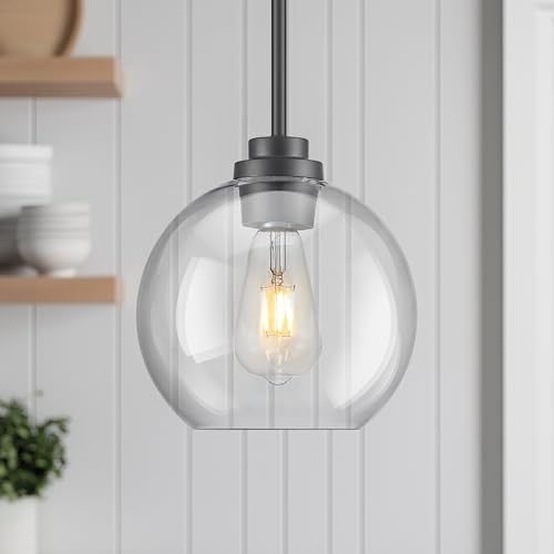Black Pendant Lights Kitchen Island