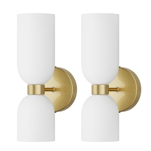 Gold Wall Sconces Set of Two (2 Count)