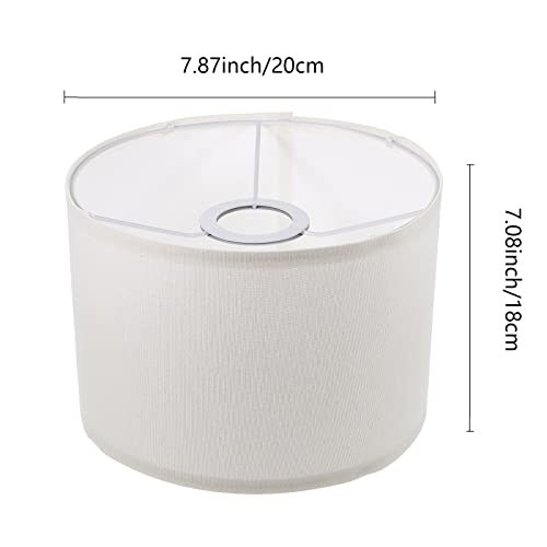 Cloth Lamp Shade Round lamp Small Drum Lamp Shades Fabric Lampshades Barrel Lamp Shades for Table Lamps Floor Lamps
