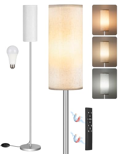 Dimmable Floor Lamps for Living Room with Remote and Foot Switch