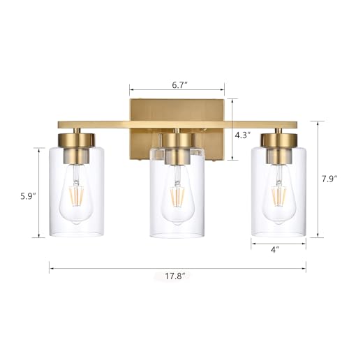 3 Light Bathroom Vanity Light
