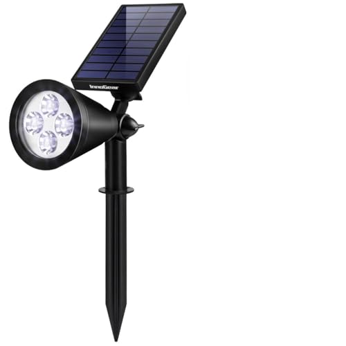1 Solar Spot Lights Outdoor for Flag Pole Garden Yard