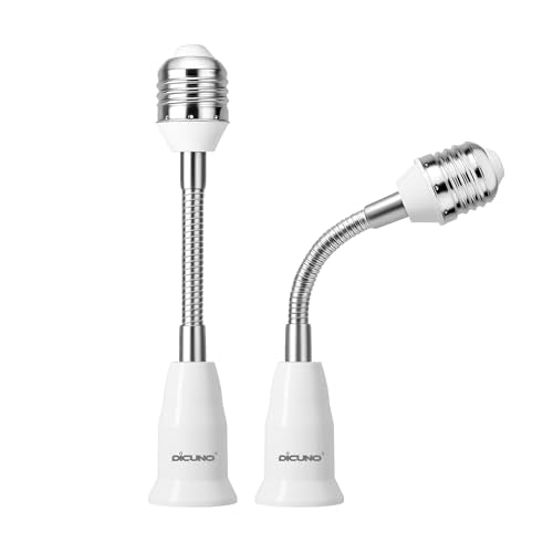 E26 Light Socket Extender 6.1'' (2 Count)