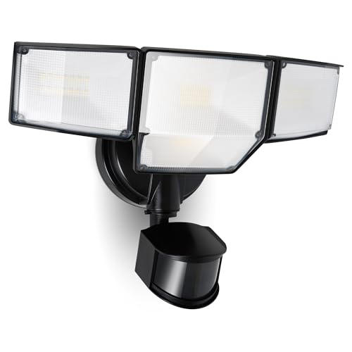80W 9000LM Security Light Hardwire Motion Sensor Outdoor Lights