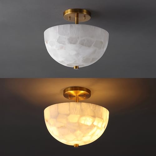 Celine 2 Light Semi Flush Mount 11.88"