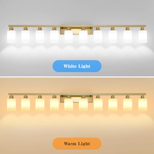 Gold Vanity Light 10
