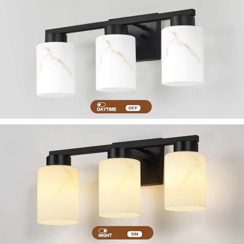3 Light Bathroom Light Fixtures (3 Count)