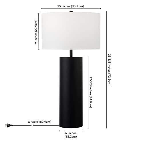 30" Modern 1 Light Table Lamp