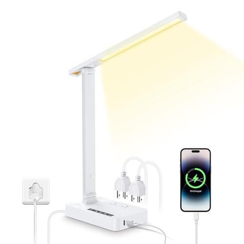 Desk Lamp with USB Charging Port