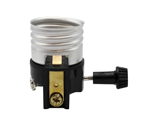 3 Terminal 2 Circuit Socket Replacement for Lamps