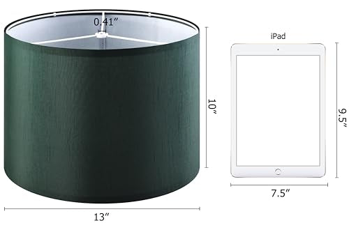 Medium Green Lamp Shade for Table Lamps Set of 1