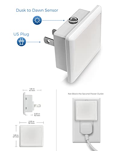 Night Light Night Lights Plug into Wall (6 Count)