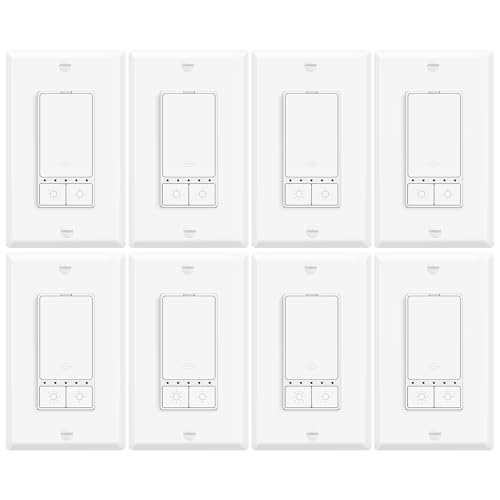 8 Pack Smart LED Dimmer Switch (8 Count)