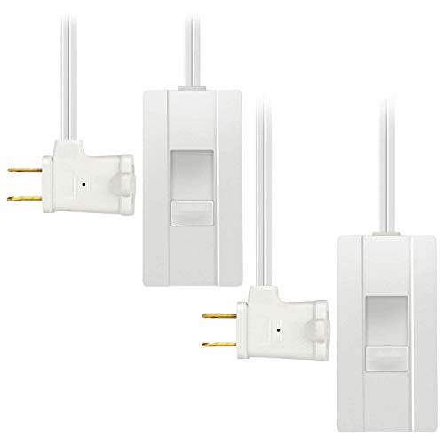 Plug in Dimmer Switch for Lamps (2 Count)