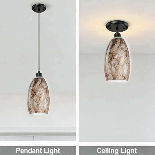Glass Pendant Light Shade